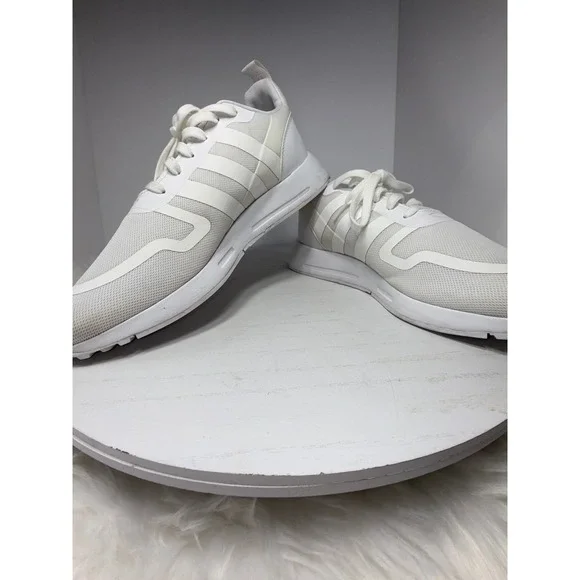 Adidas ZX Flux Mens White Casual Athletic Sneakers Shoes Size - Picture 6 of 11